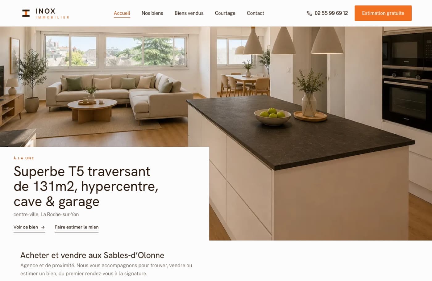 Inox Immobilier screenshot